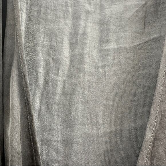 Anthropologie Yara Surplice Black Lace Wrap-Over Front Bodysuit Sz L NEW - Picture 10 of 14